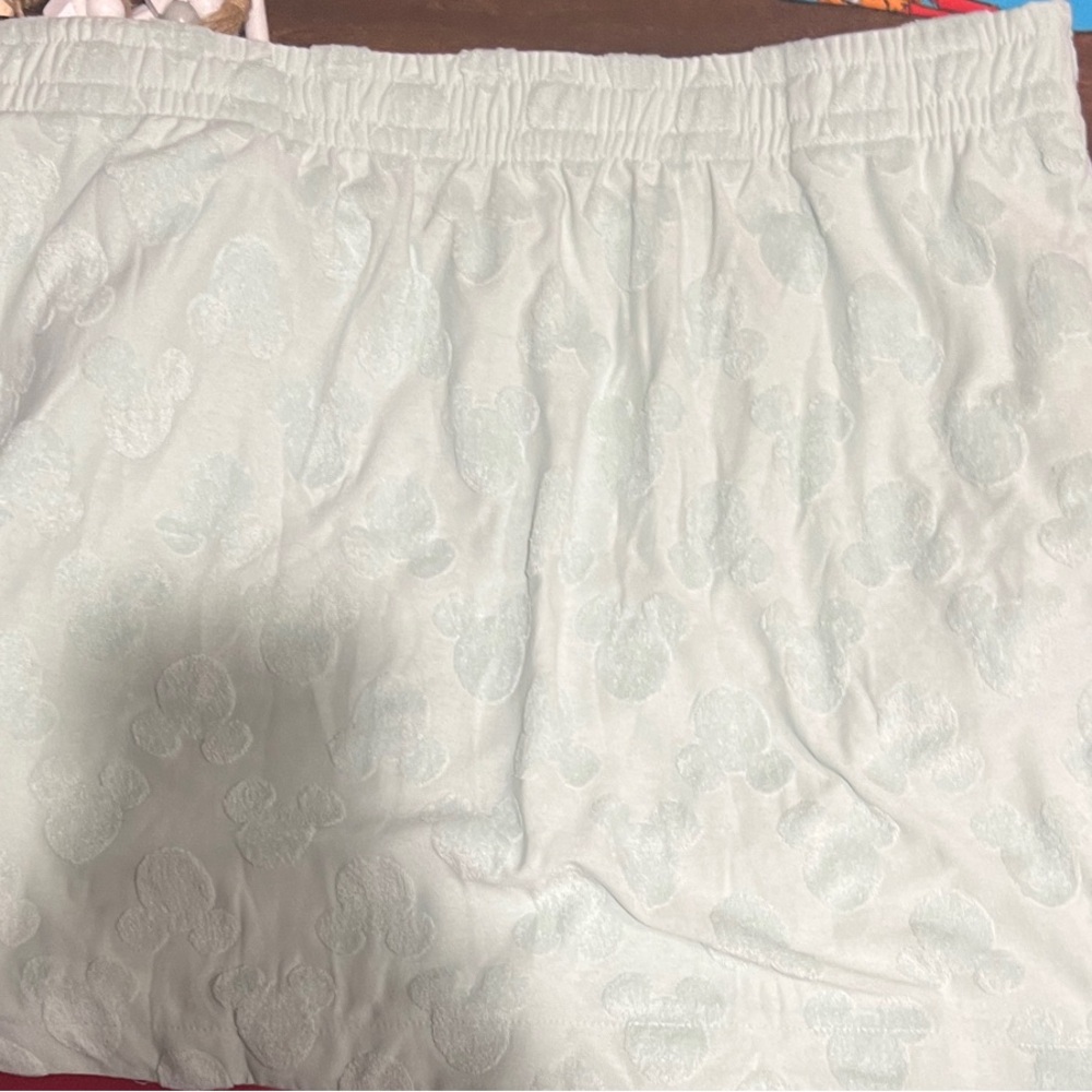 Light Green Patterned Skirt